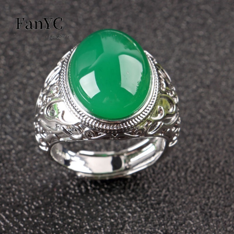 Natürliche 925 Silber eingeleg – Sterling Silver Ring Bewertung und Preis