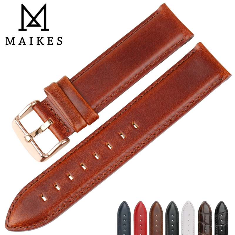 MAIKES Uhr Zubehör Echtes Lede – Daniel Wellington Watches & Jewelry Online Store Bewertung und Preis