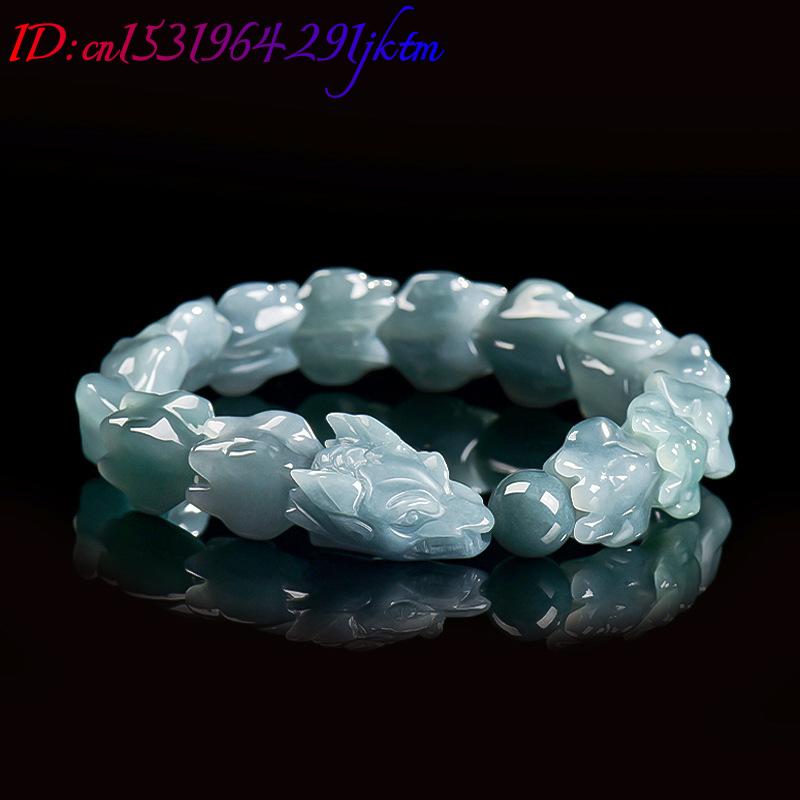 Blaues Burmesisches Jadeit-Dra – Jewelry & Watches Bench Bewertung und Preis