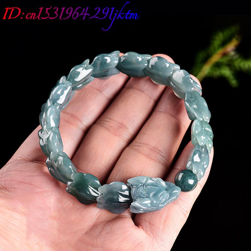 Blaues Burmesisches Jadeit-Dra – Jewelry & Watches Bench Bewertung und Preis